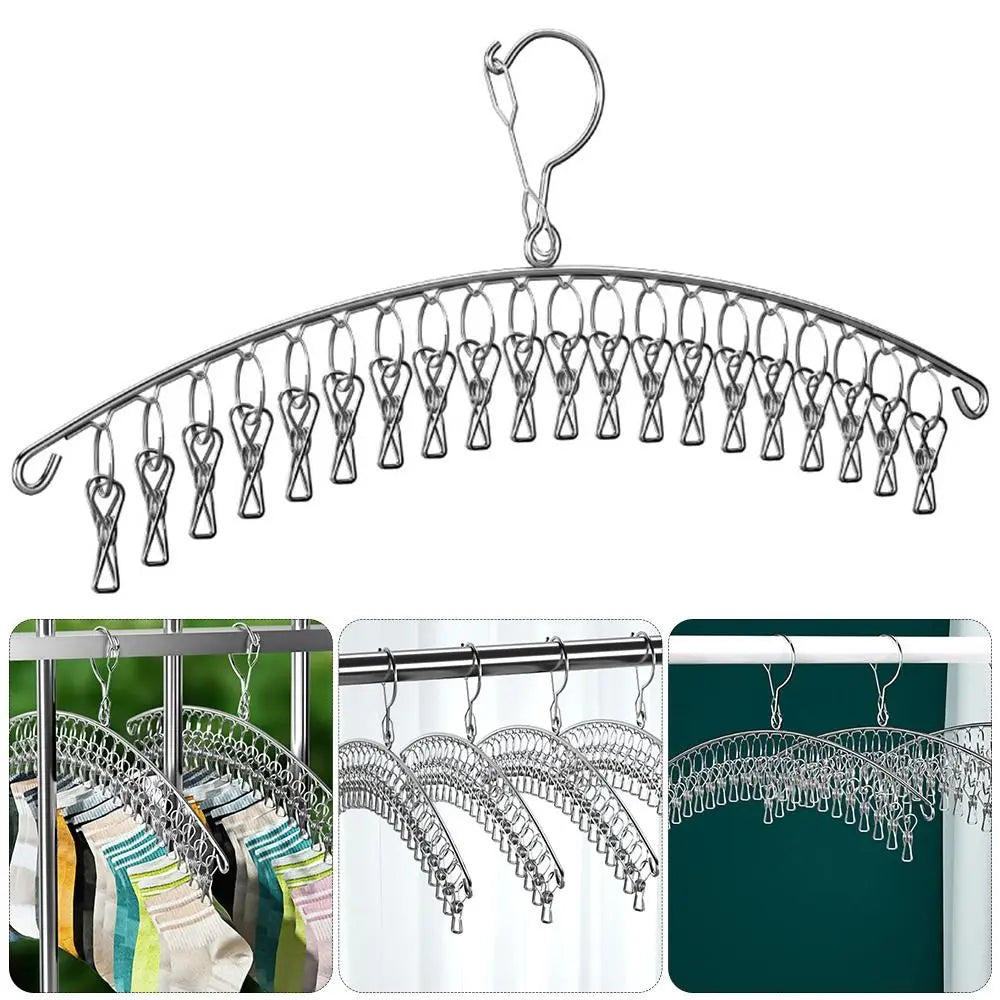 Sechoir A Linge Avec Pinces