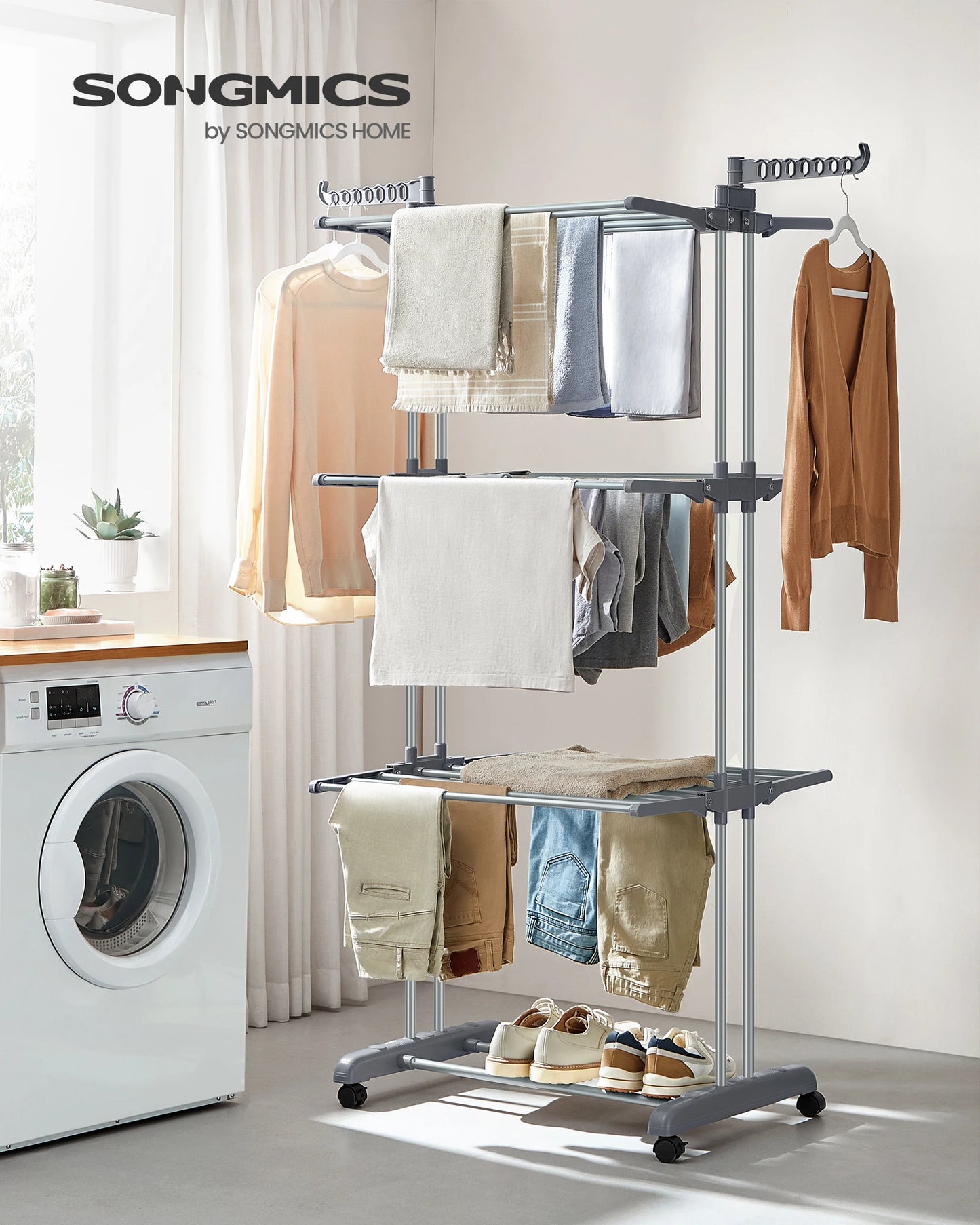 Sechoir A Linge Mobile
