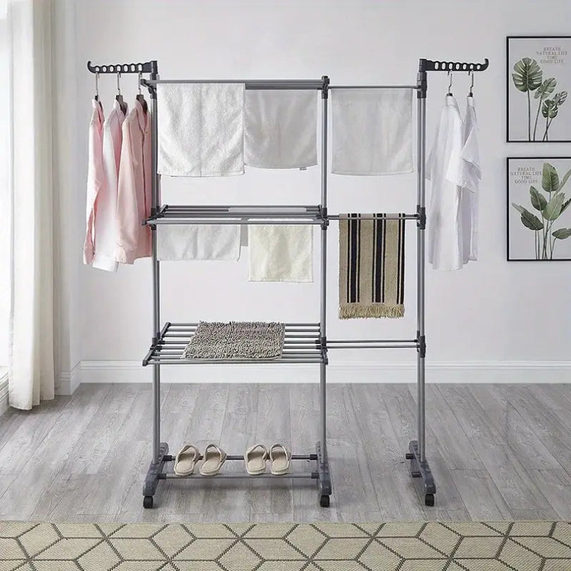 Sechoir A Linge 4 Niveaux