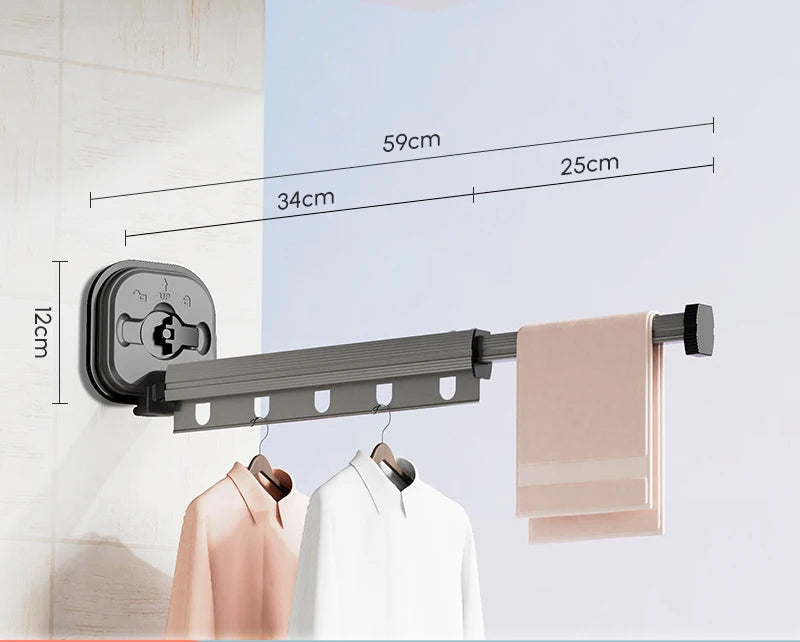 Sechoir Linge Ventouse