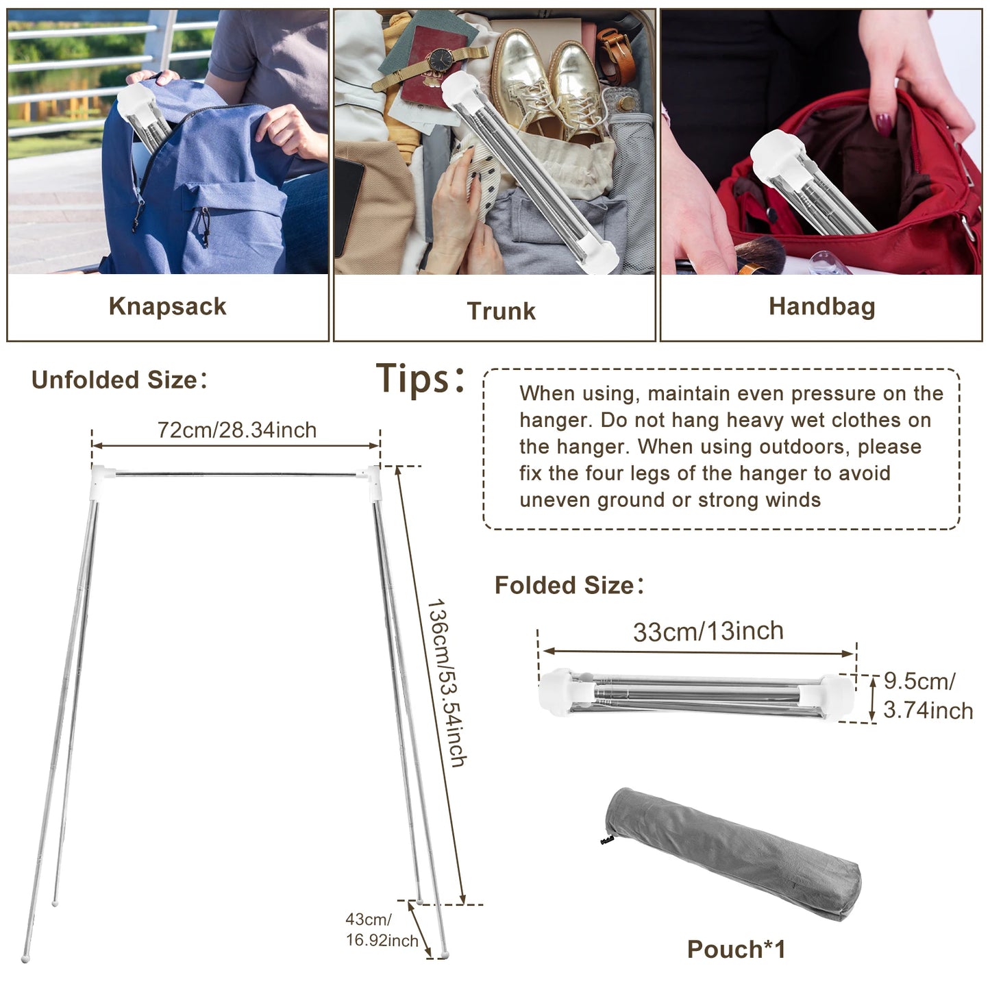 Sechoir A Linge Extensible