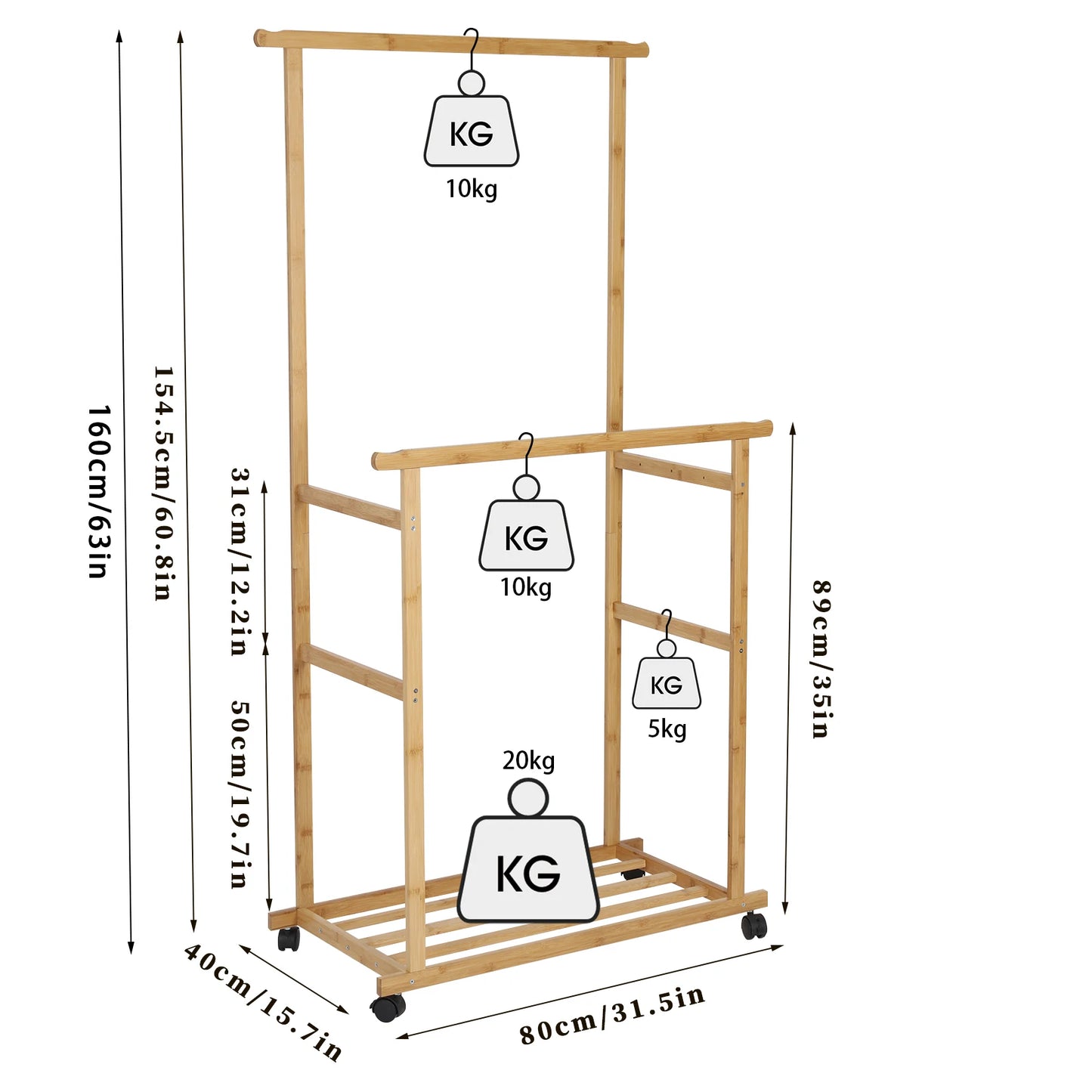 Sechoir Linge Vertical